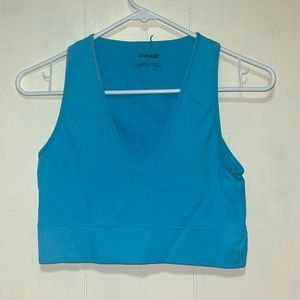 Garage V-Neck Tank Top